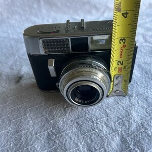 Vintage Black and Silver Camera